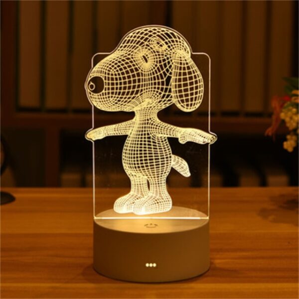 Valentine's Night Light Led 3D Lamp