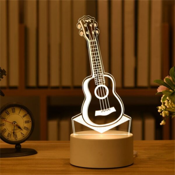 Valentine's Night Light Led 3D Lamp