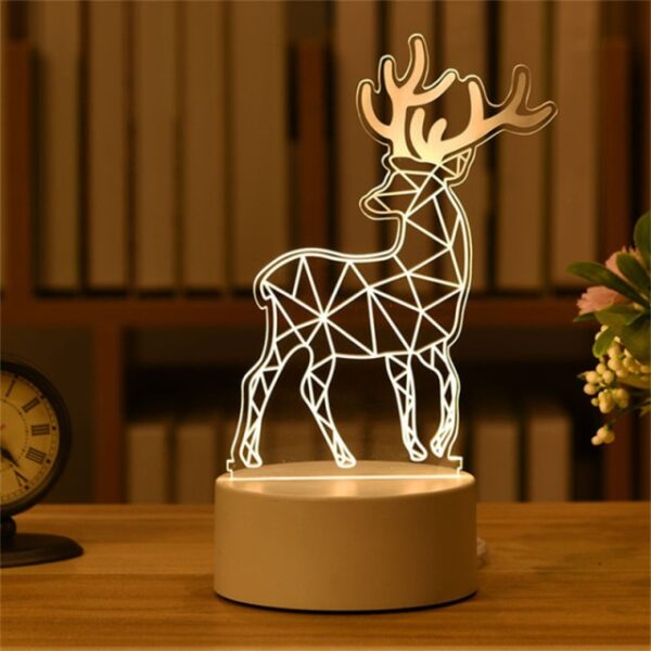 Valentine's Night Light Led 3D Lamp