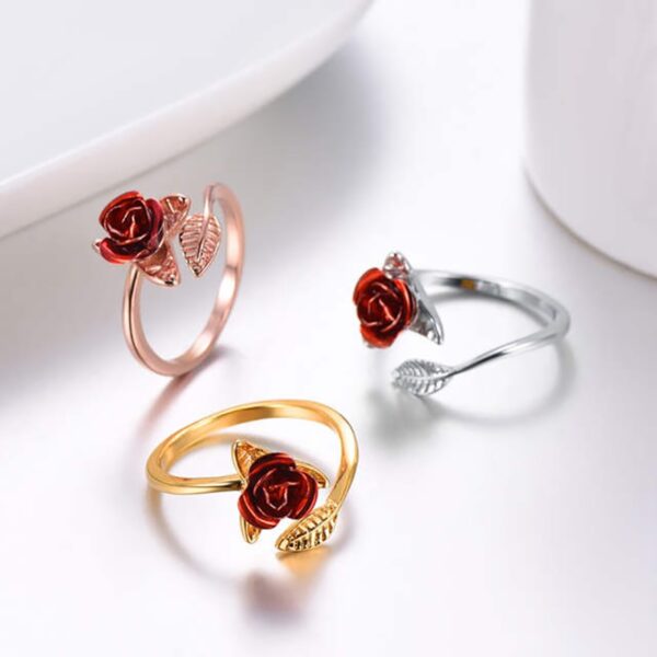 Valentine's Day Rose Ring