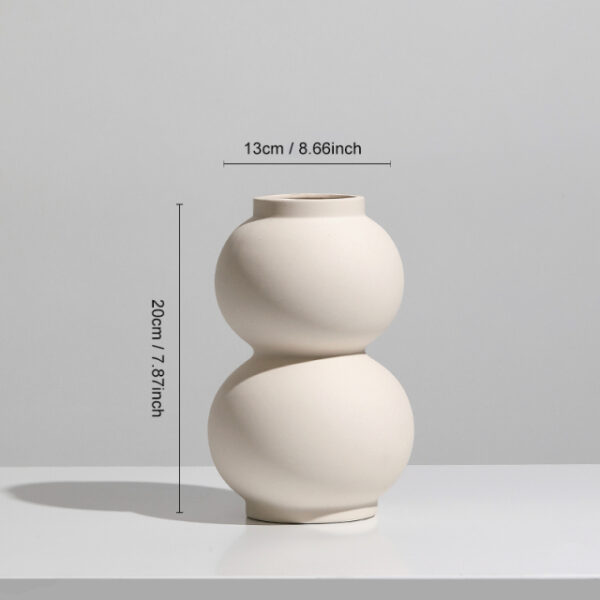 Nordic Ceramic Flower Vases