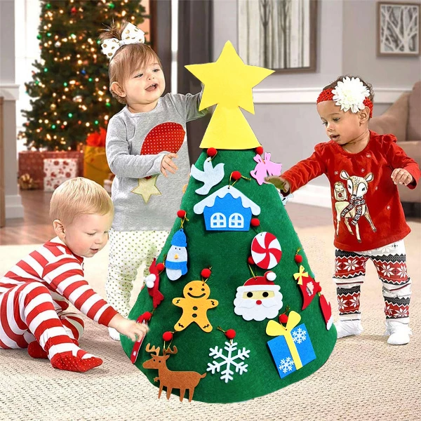 Velcro Christmas Tree For Toddlers