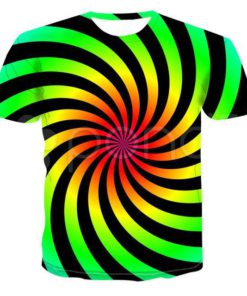 Vertigo Hypnotic Men's Summer 3d Polo Shirt