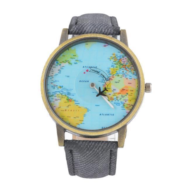 Vintage World Traveler Watch