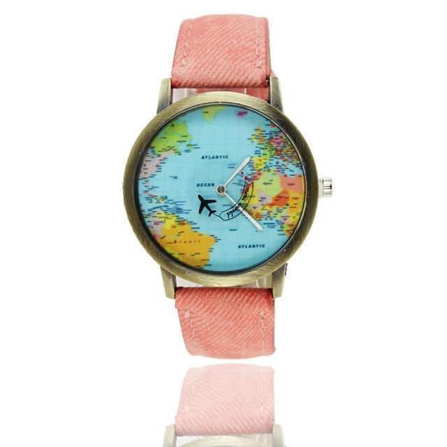 Vintage World Traveler Watch