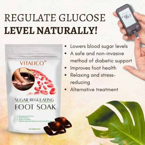 Vitalico Sugar Regulating Foot Soak