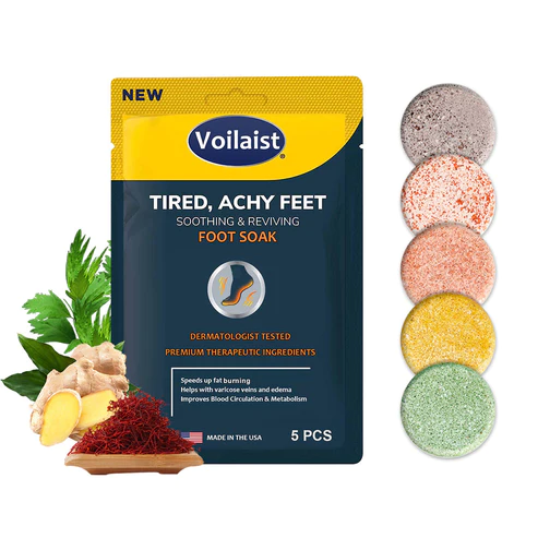 Voilaist Natural Herbal Detox Cleansing Foot Soak Tablets