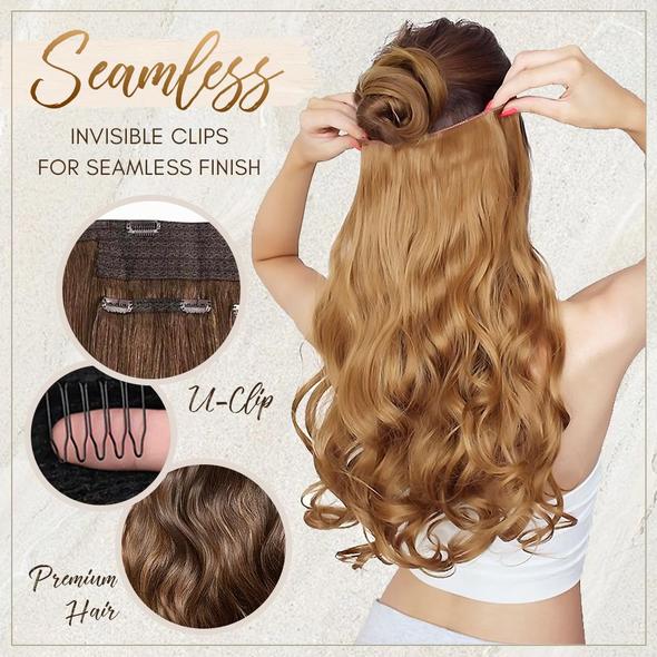 Voluminous Clip-In Wavy Hair Extension