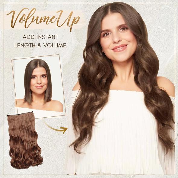 Voluminous Clip-In Wavy Hair Extension