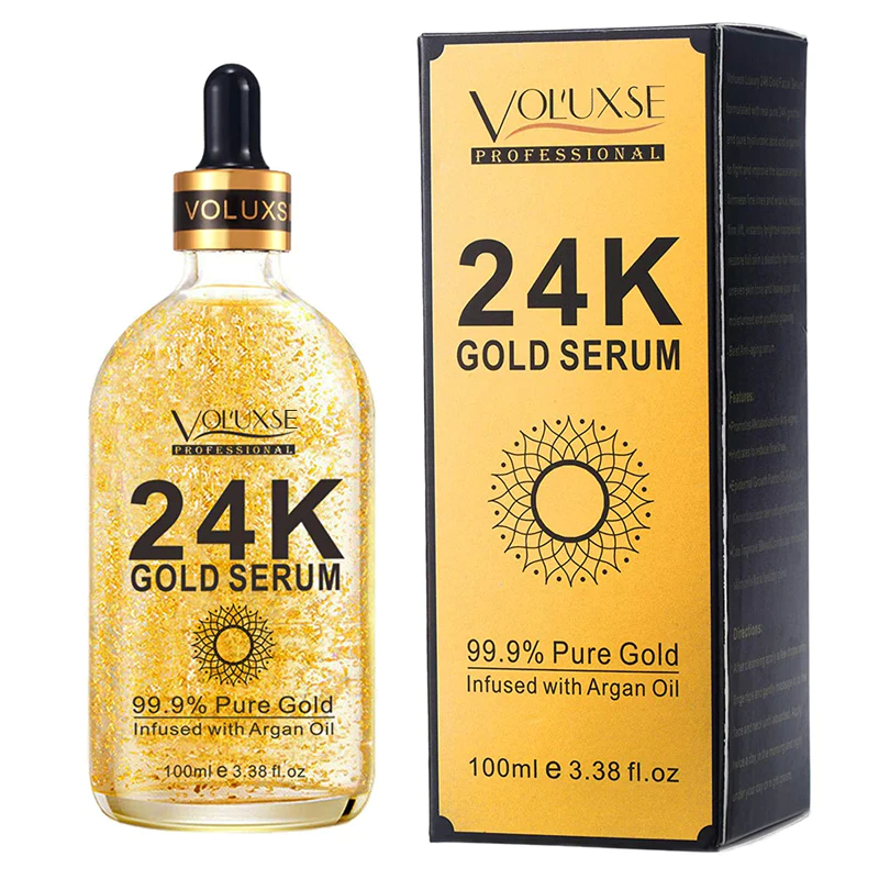 VOLUXSE 24K Gold Luxury Collagen Boost Anti-Aging Serum