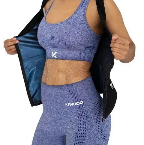 WOMEN'S ZIPPER HEAT TRAPPING SWEAT VEST