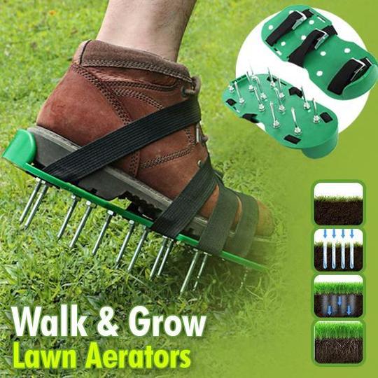 Walk and Grow Lawn Aerators