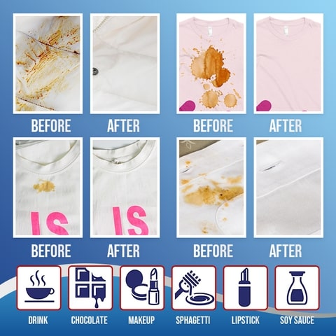 Waterless Clothes Instant Stains Remover