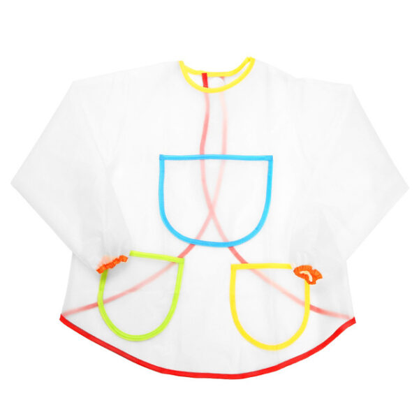 Sleeves Waterproof Baby Apron