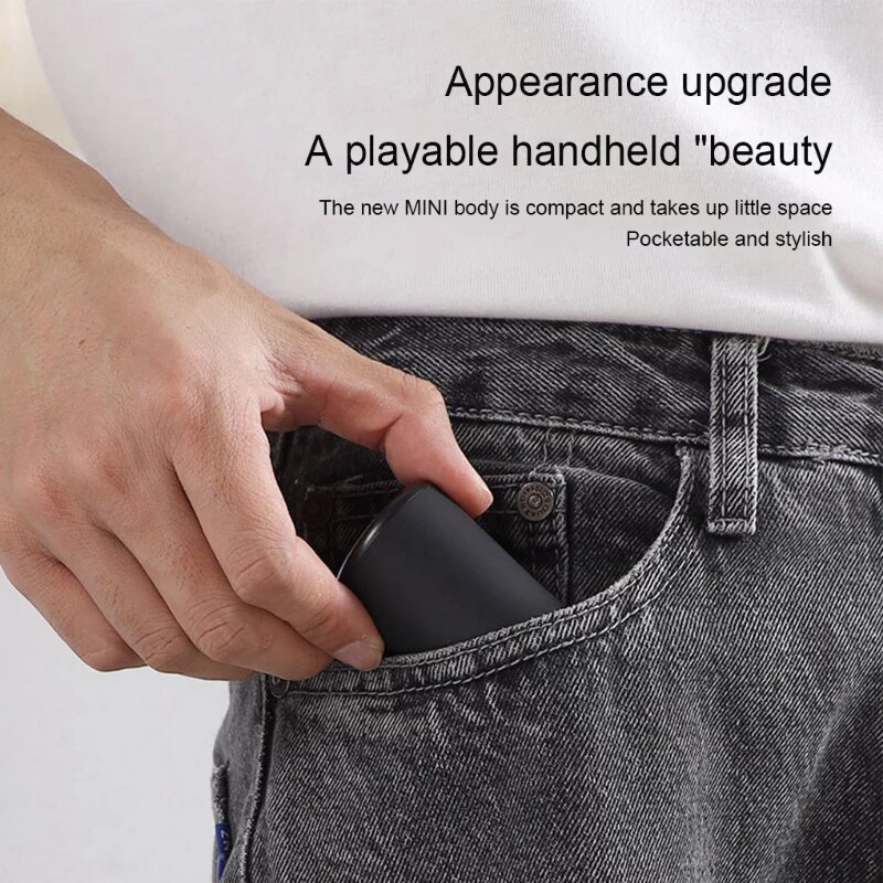 Mini Portable Men's Grooming Shaver