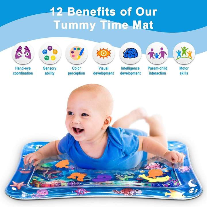 BabyMello Tummy Baby Water Time Mat