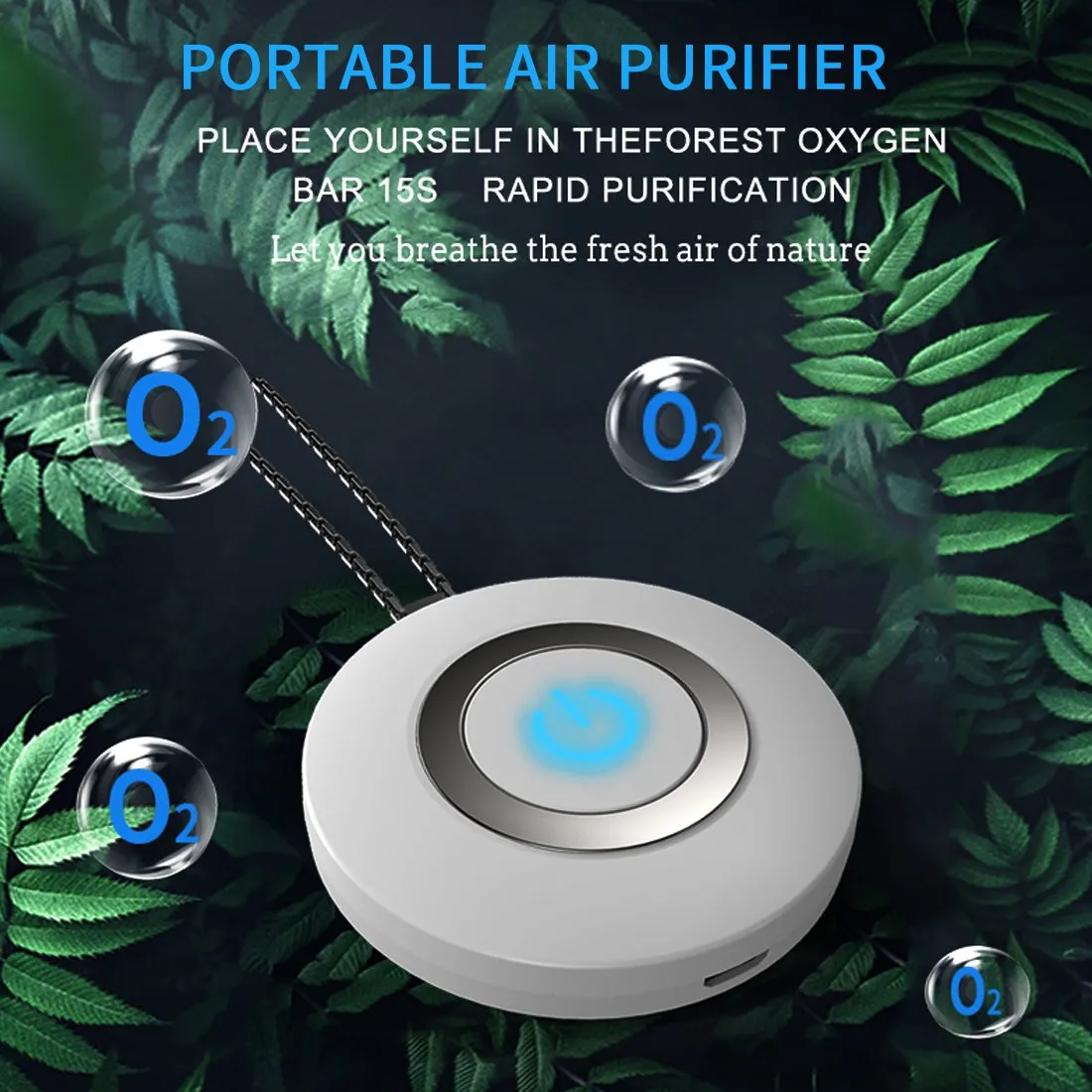 Wearable Air Purifier Necklace