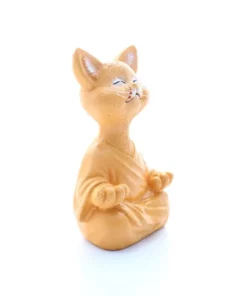 Happy Buddha Cat