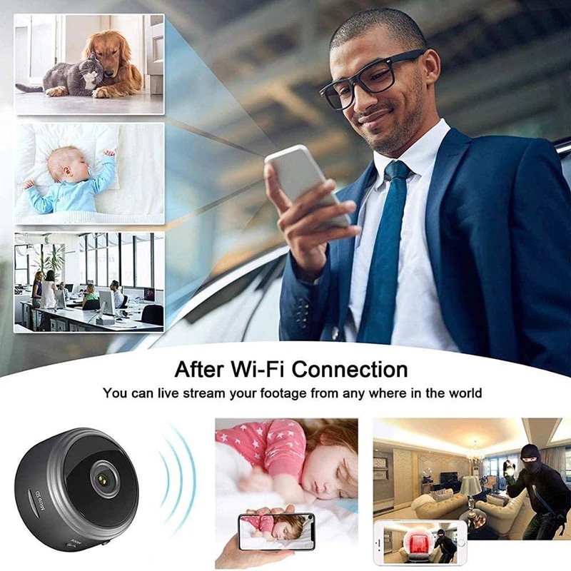 Mini Wifi Camera Wide Angle