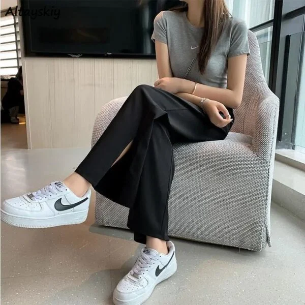 Wide Leg Casual Pants