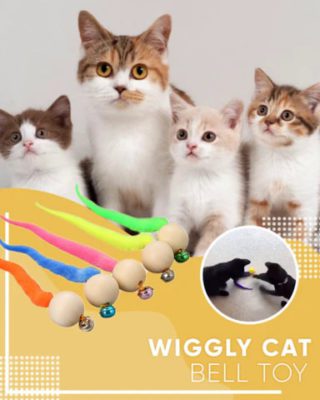 Wiggly Cat Bell Toy