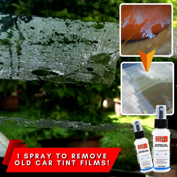 Window Tint Glue Remover