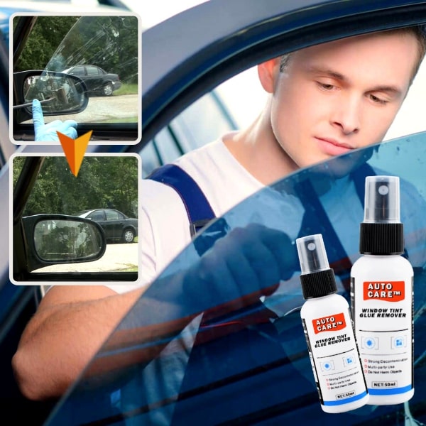 Window Tint Glue Remover