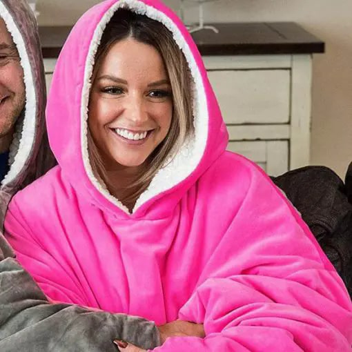 Winter Oversized Warming Blanket Hoodie