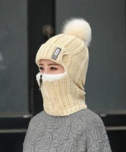 Winter Siamese Windproof Hat