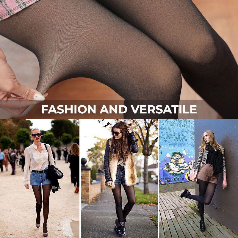 Ceoerty LUXE Silky Warm Velvet Winter Pantyhose