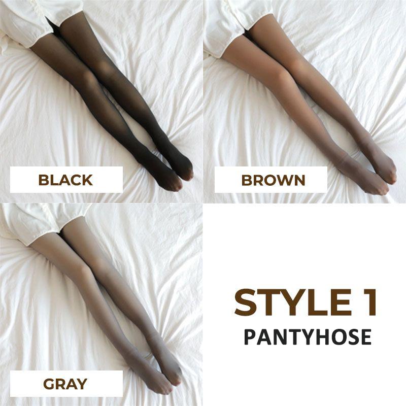 Ceoerty LUXE Silky Warm Velvet Winter Pantyhose