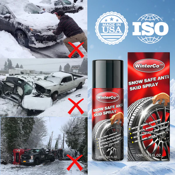 WinterCo High-Tech Car Tire Snow Safe Anti-Skid Spray