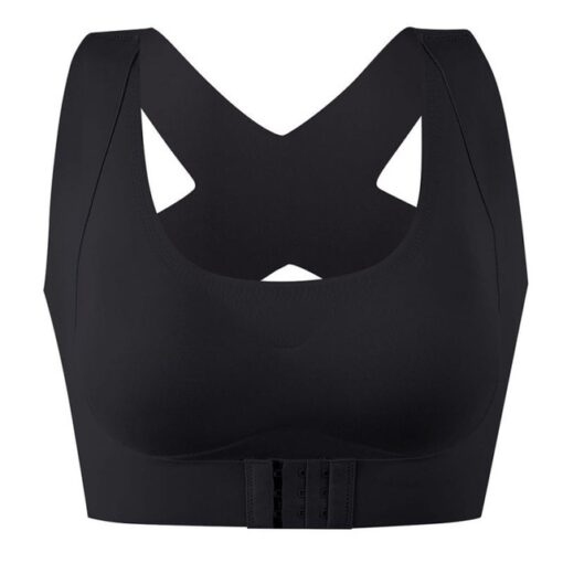 Seamless Front Buckle Support Bra