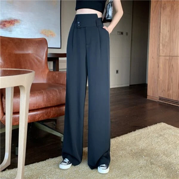 Woman's Casual Full-Length Loose Pants