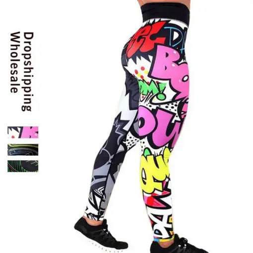 Women Digital Printing Leggings