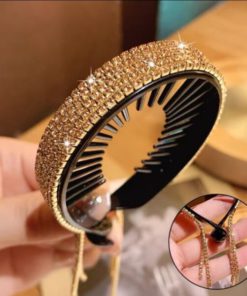 Rhinestone Hairpin Horsetail Clip