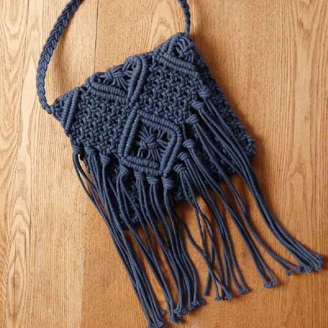 Small Cross Body Macrame Bags