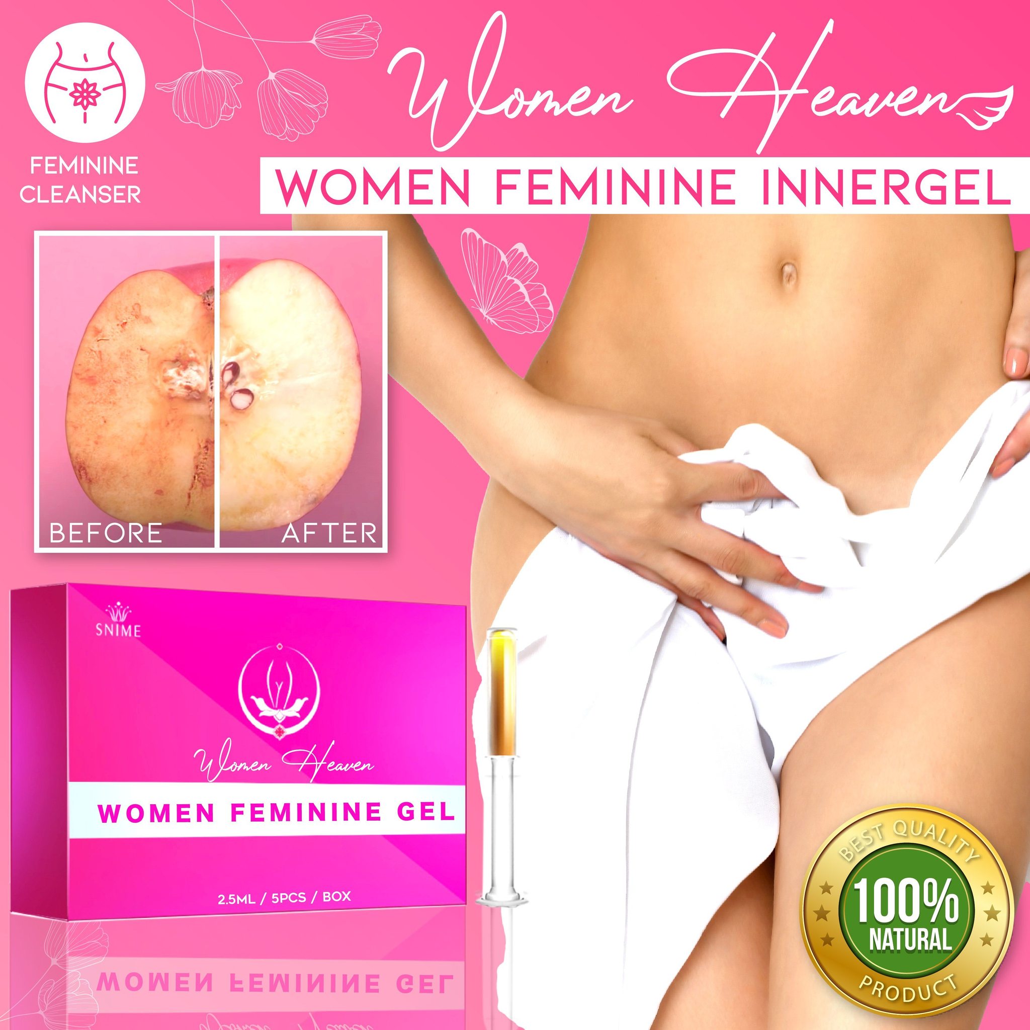 Women Heaven Feminine Vaginal Gel