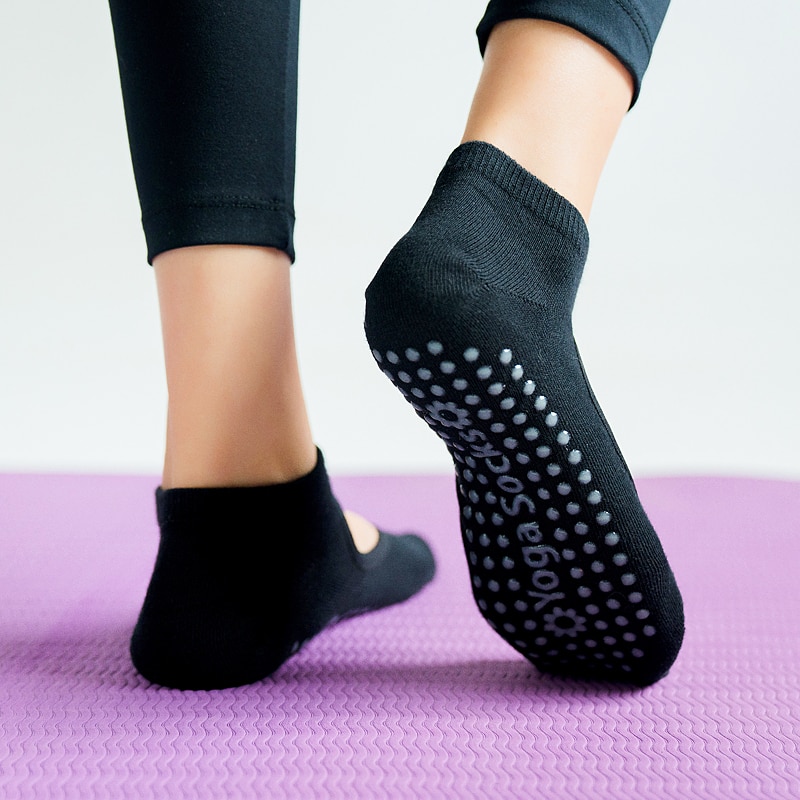 Anti-Slip Breathable Backless Yoga Socks