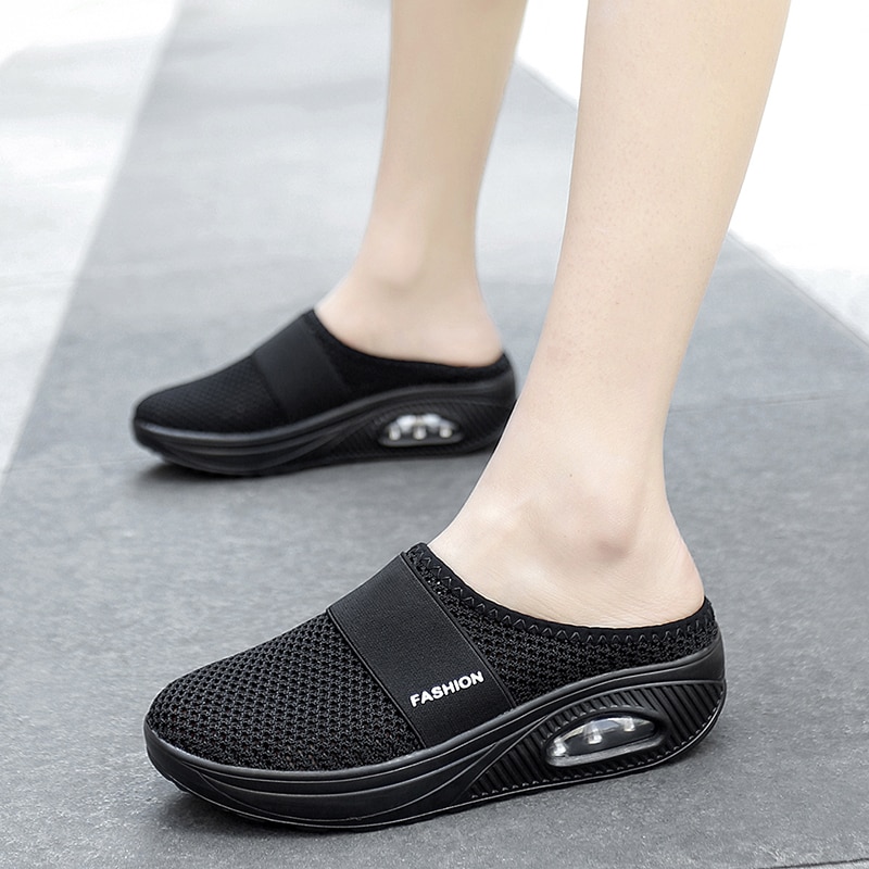 Air Cushion Slip-On Walking Shoes