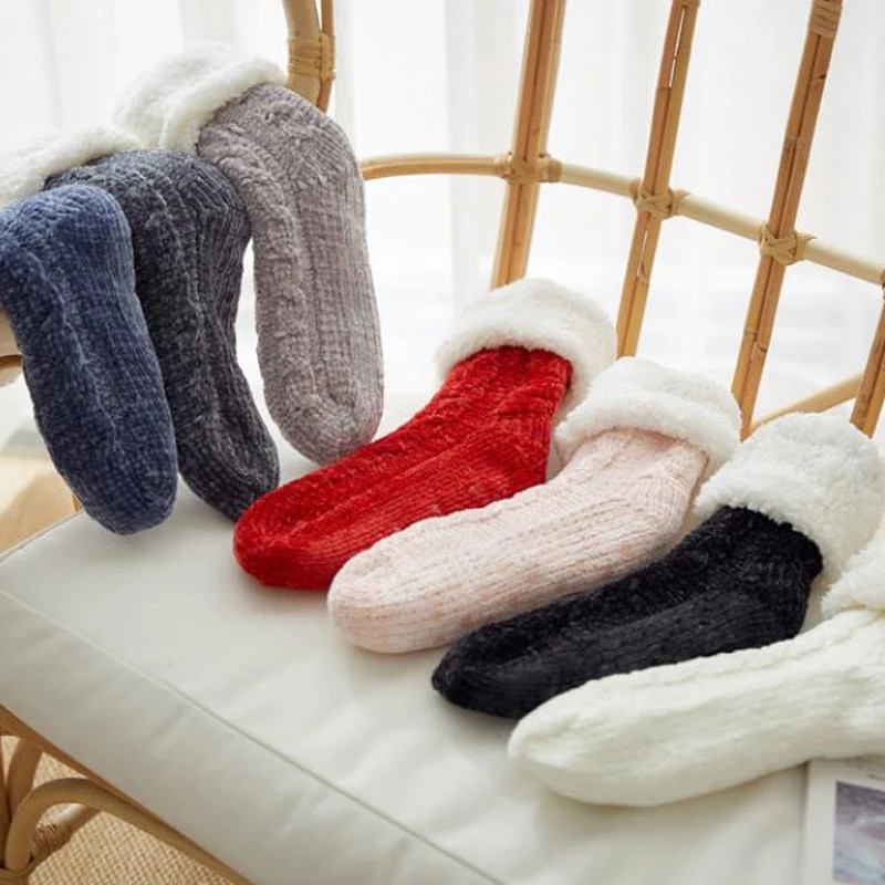 Winter Non-Slip Padded Socks