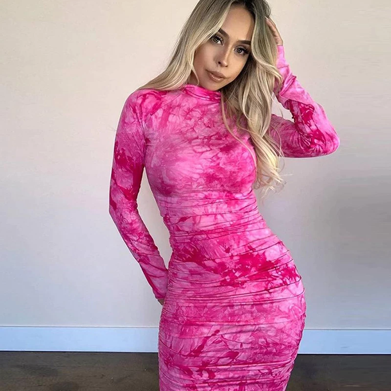 Long Sleeve Bandage Dress