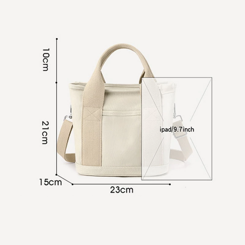 Large Capacity Multi Pocket Handbag