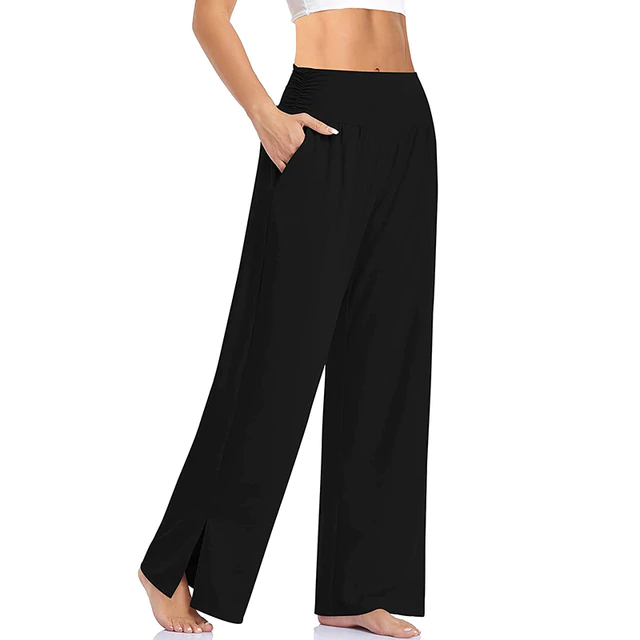 Women's Wide Leg Casual Loose Yoga Sweatpants