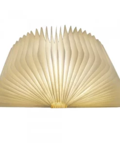 Wood Book Lamp