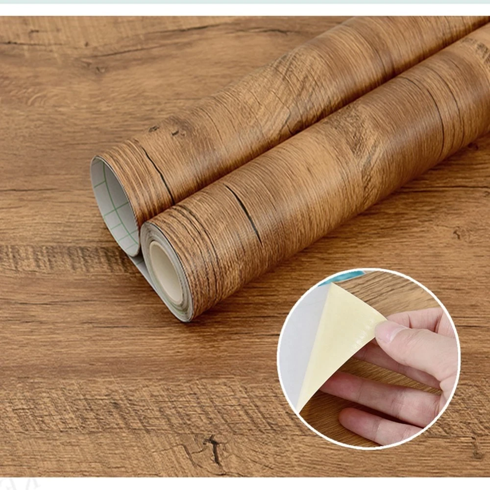 Self-Adhesive Wood Grain Stickers