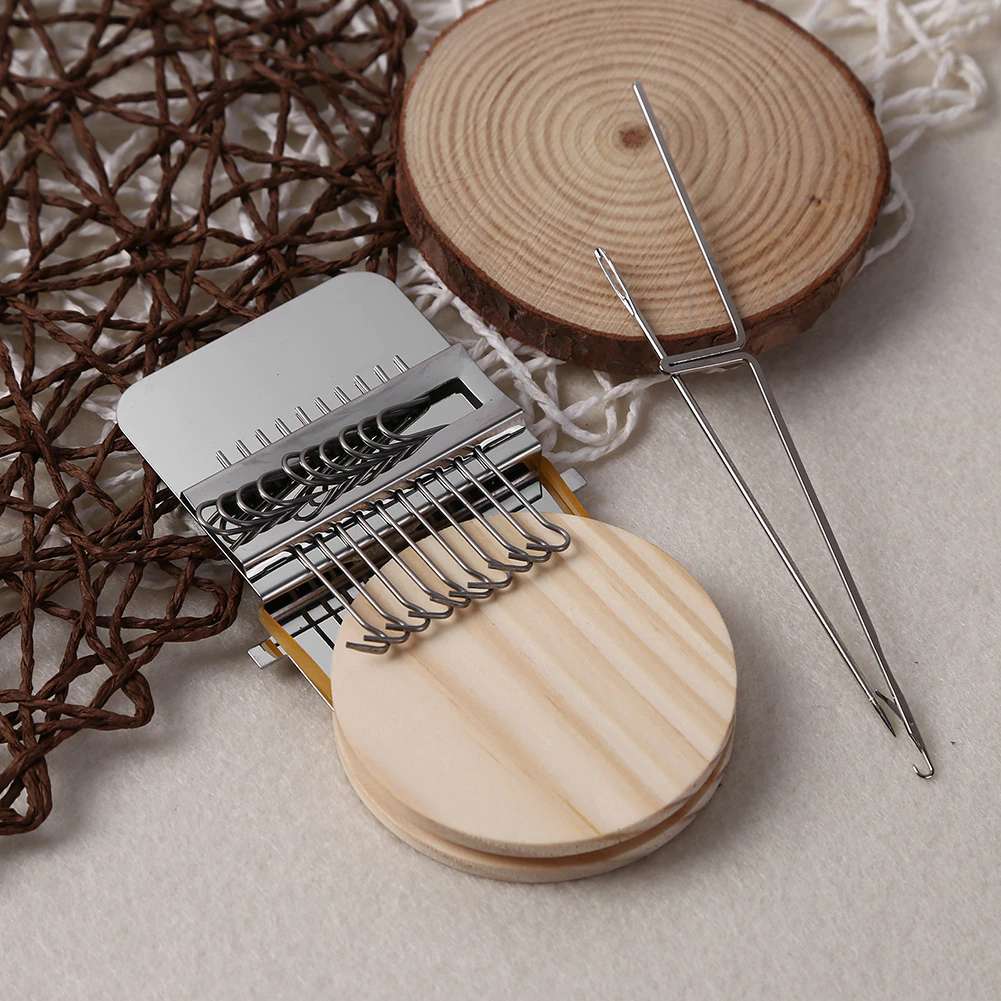 Wooden Darning Mini Loom Machine