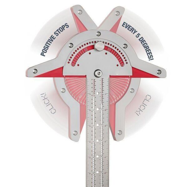 Adjustable Woodworkers Edge Ruler