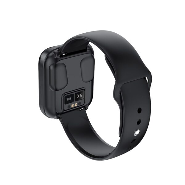 2 in 1 Smart Watch with Wireless Bluetooth Earbuds