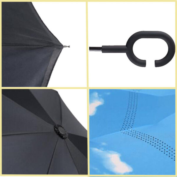 Reverse Windproof Umbrella